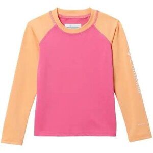 NWT Columbia Youth Sandy Shores LS Sunguard- Wild Geranium